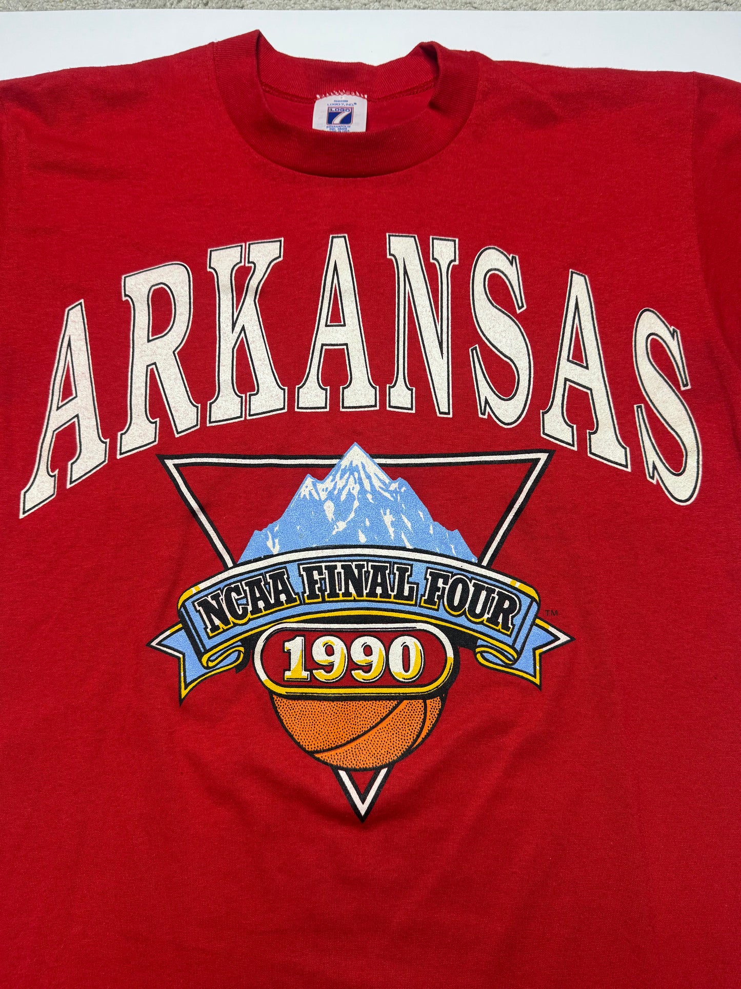 Vintage Arkansas Razorbacks 1990 Final Four Tee