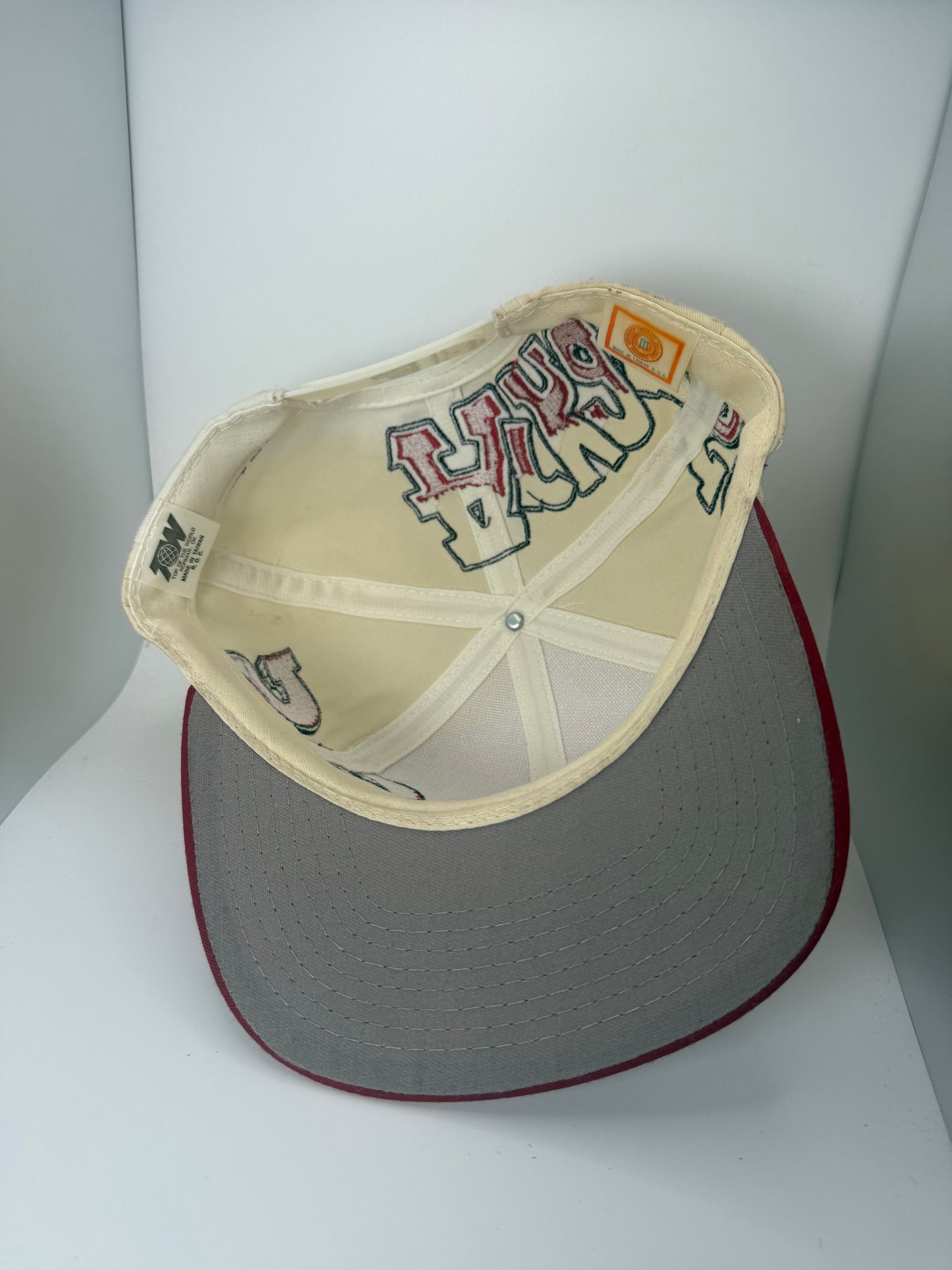 Vintage Arkansas Razorbacks Top of the World Graffiti Snapback