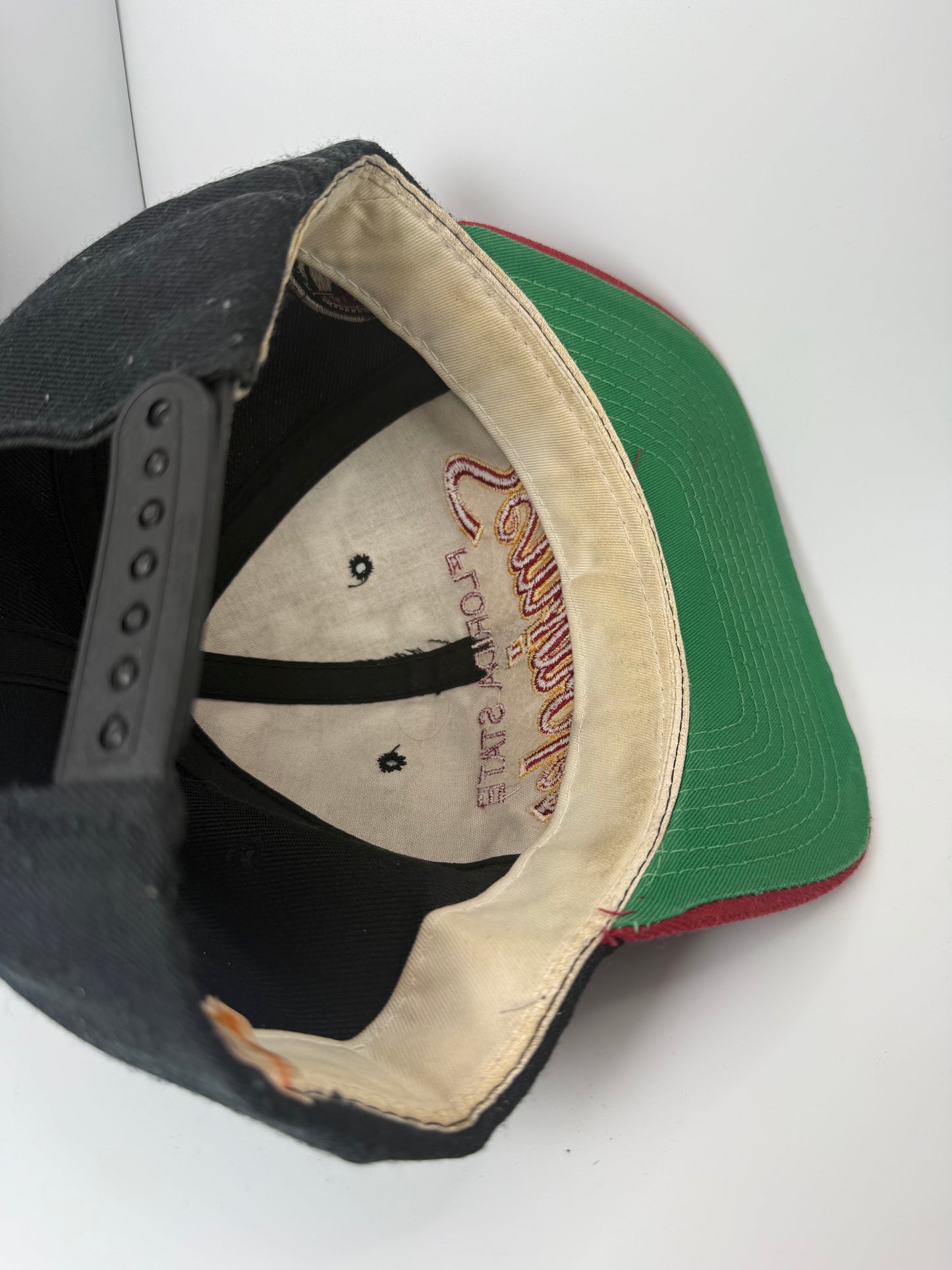 Vintage Florida State University Seminoles Sports Specialties Script Snapback