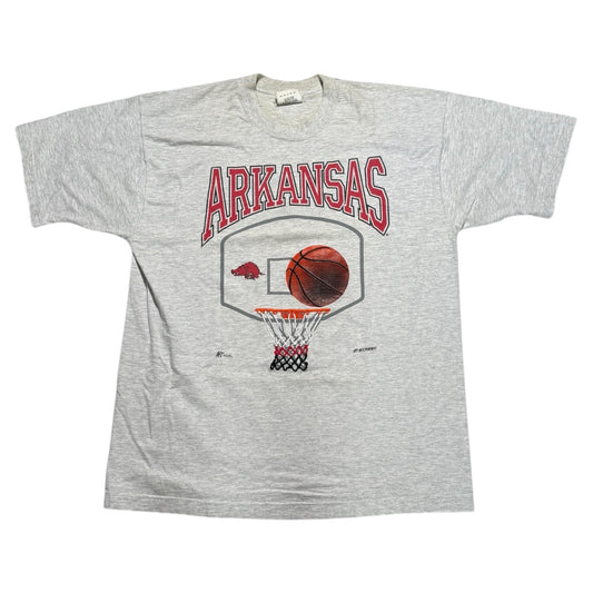 Vintage Arkansas Razorbacks Basketball Tee