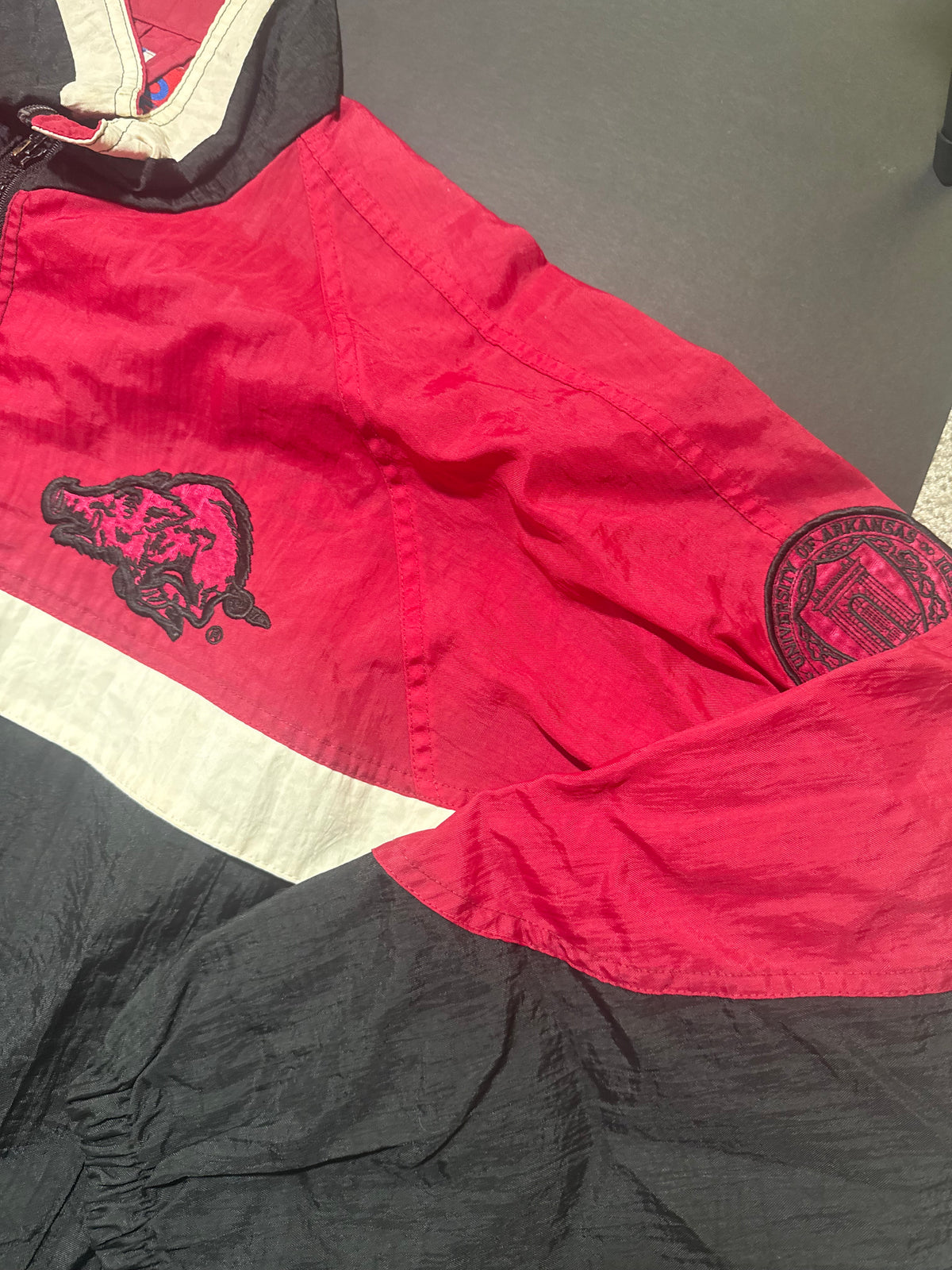 Vintage Arkansas Razorbacks Pro Player Jacket