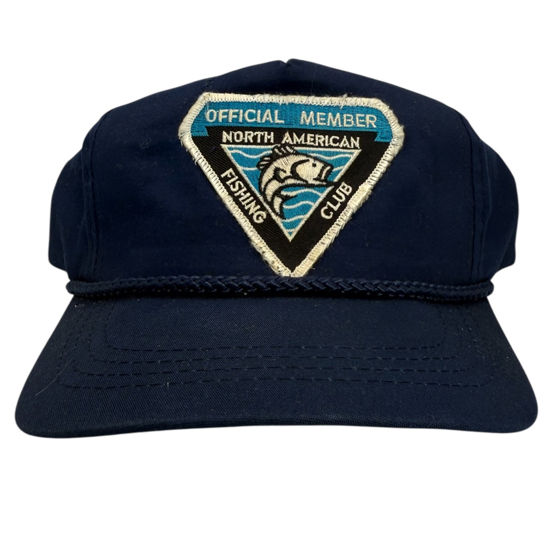 Vintage North American Fishing Club Rope Snapback
