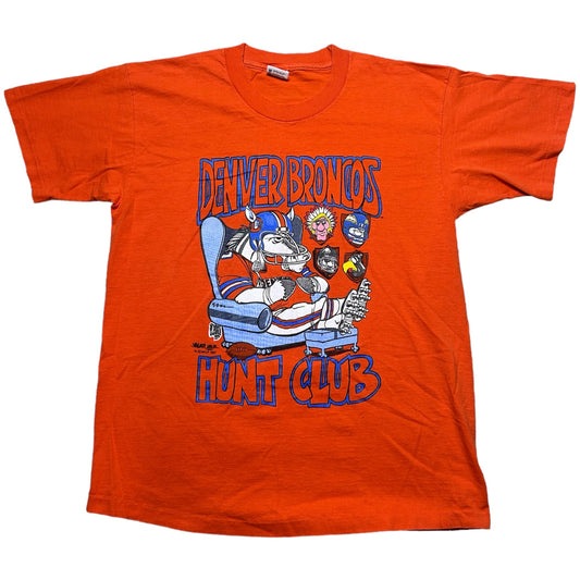 Vintage 1991 Denver Broncos Hunt Club Tee