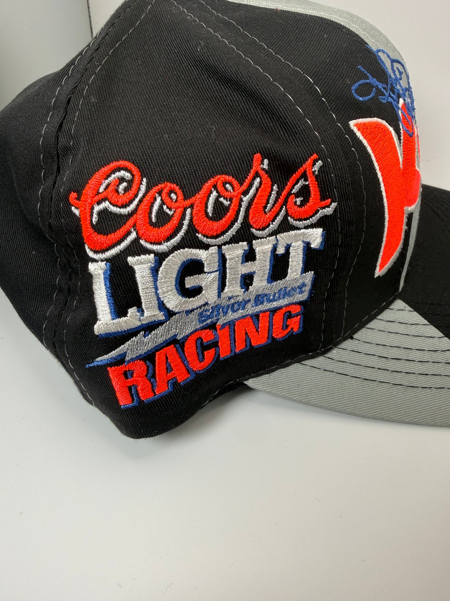 Vintage Autographed Kyle Petty NASCAR Snapback