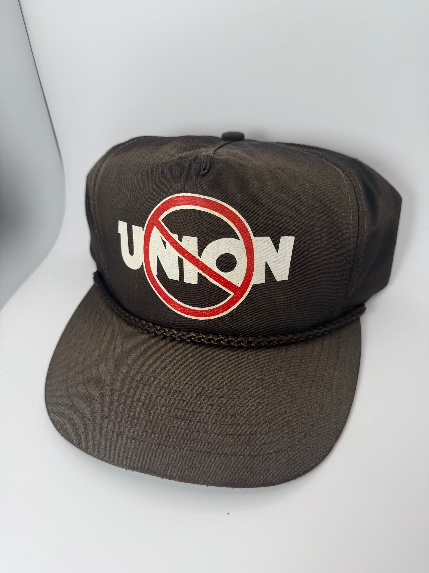 Vintage Anti-Union Rope Snapback