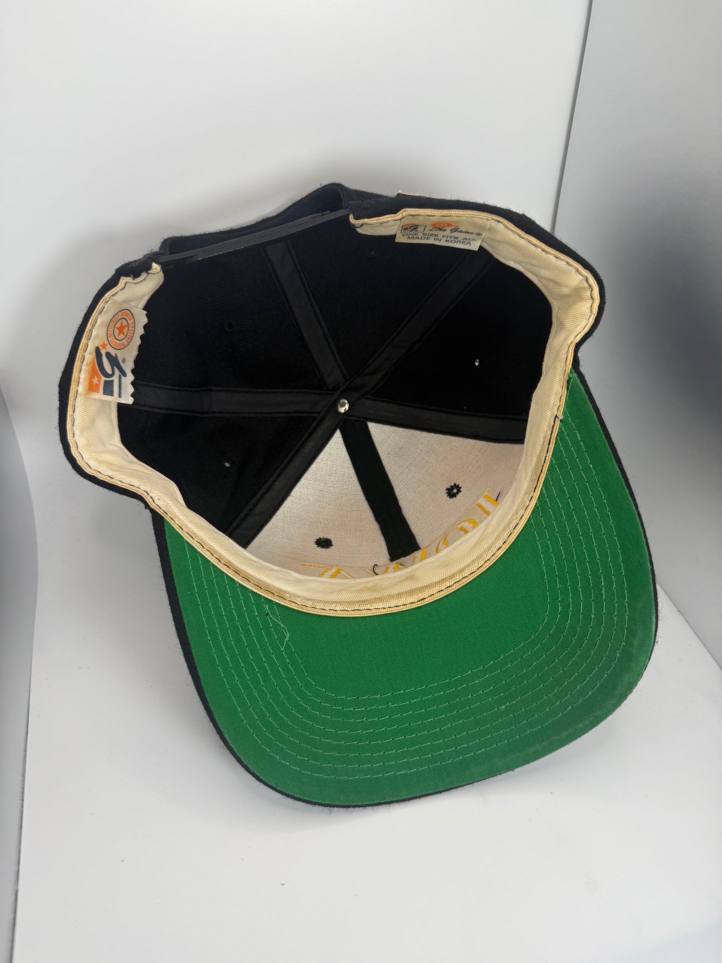 Vintage Iowa Hawkeyes Bar Line The Game Snapback