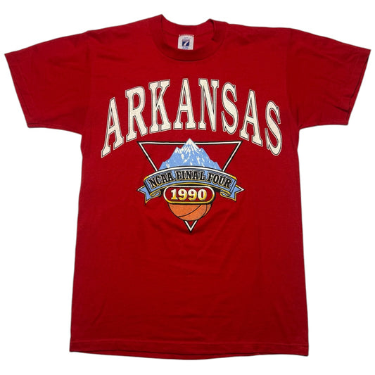 Vintage Arkansas Razorbacks 1990 Final Four Tee