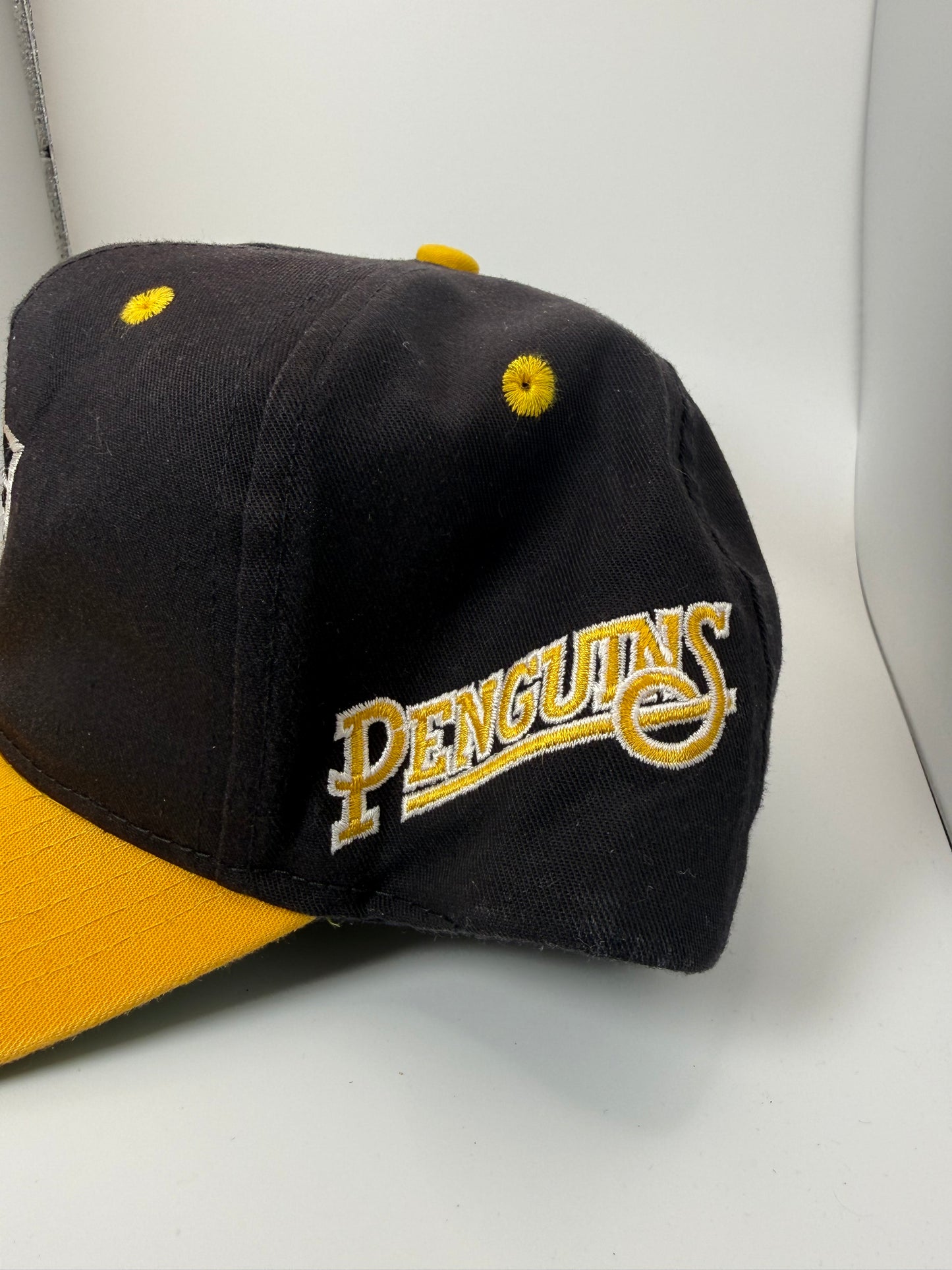 Vintage Pittsburgh Penguins Twins Enterprise Snapback