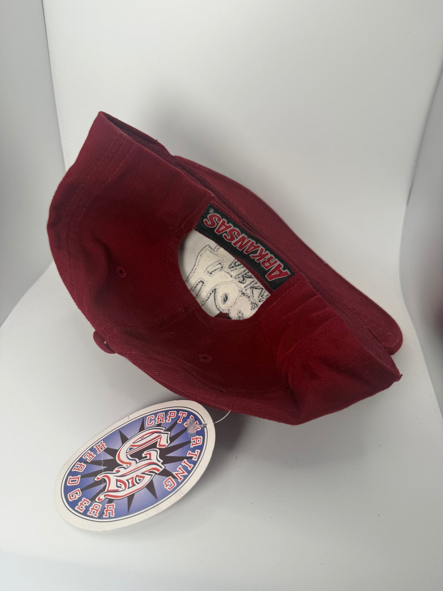 Vintage Arkansas Razorbacks Hogs Strapback