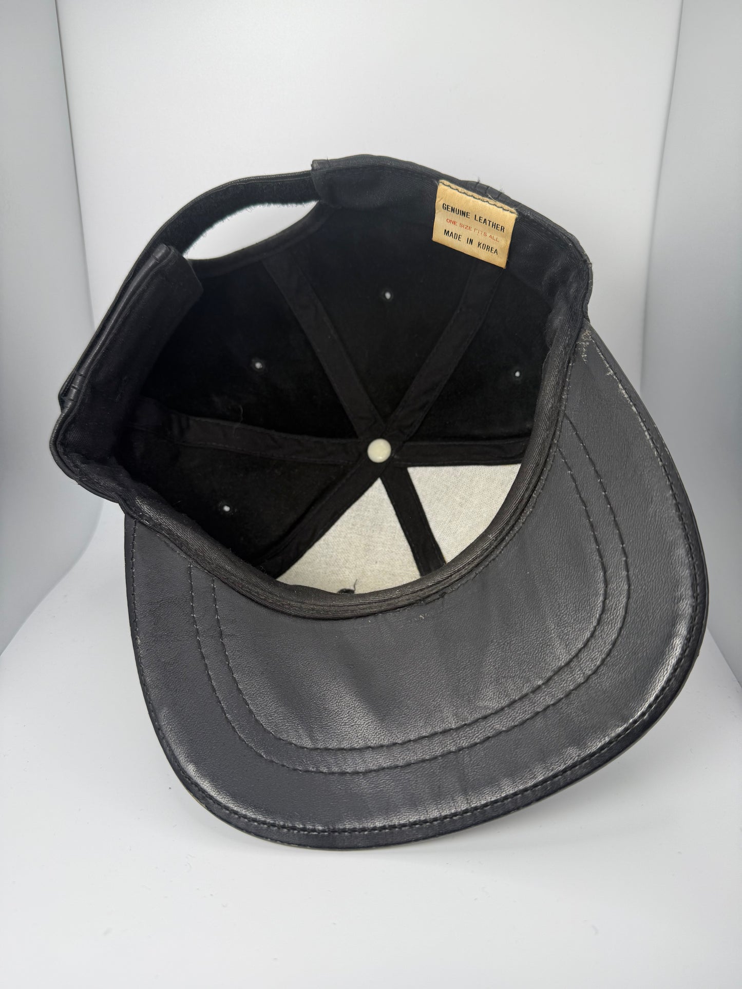 Vintage New York Yankees Leather Strapback