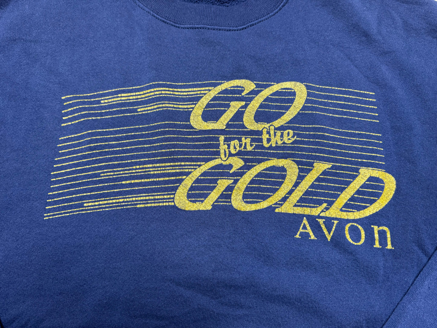 Vintage Go for the Gold Avon Sweatshirt