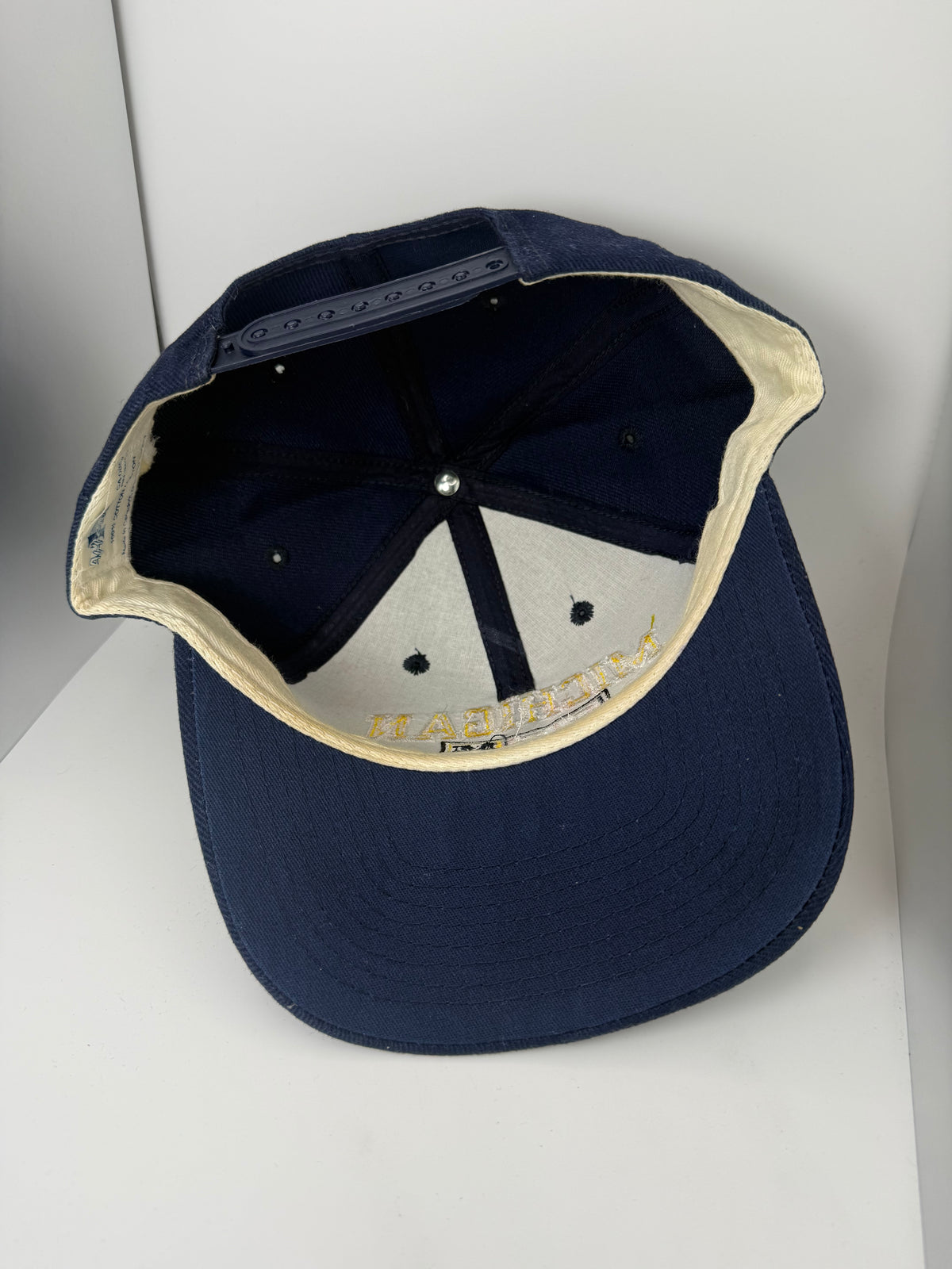 Vintage Michigan Wolverines Hockey CCM Snapback