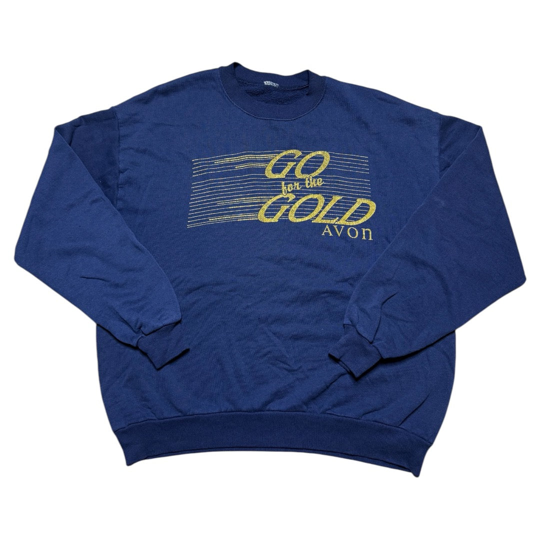 Vintage Go for the Gold Avon Sweatshirt