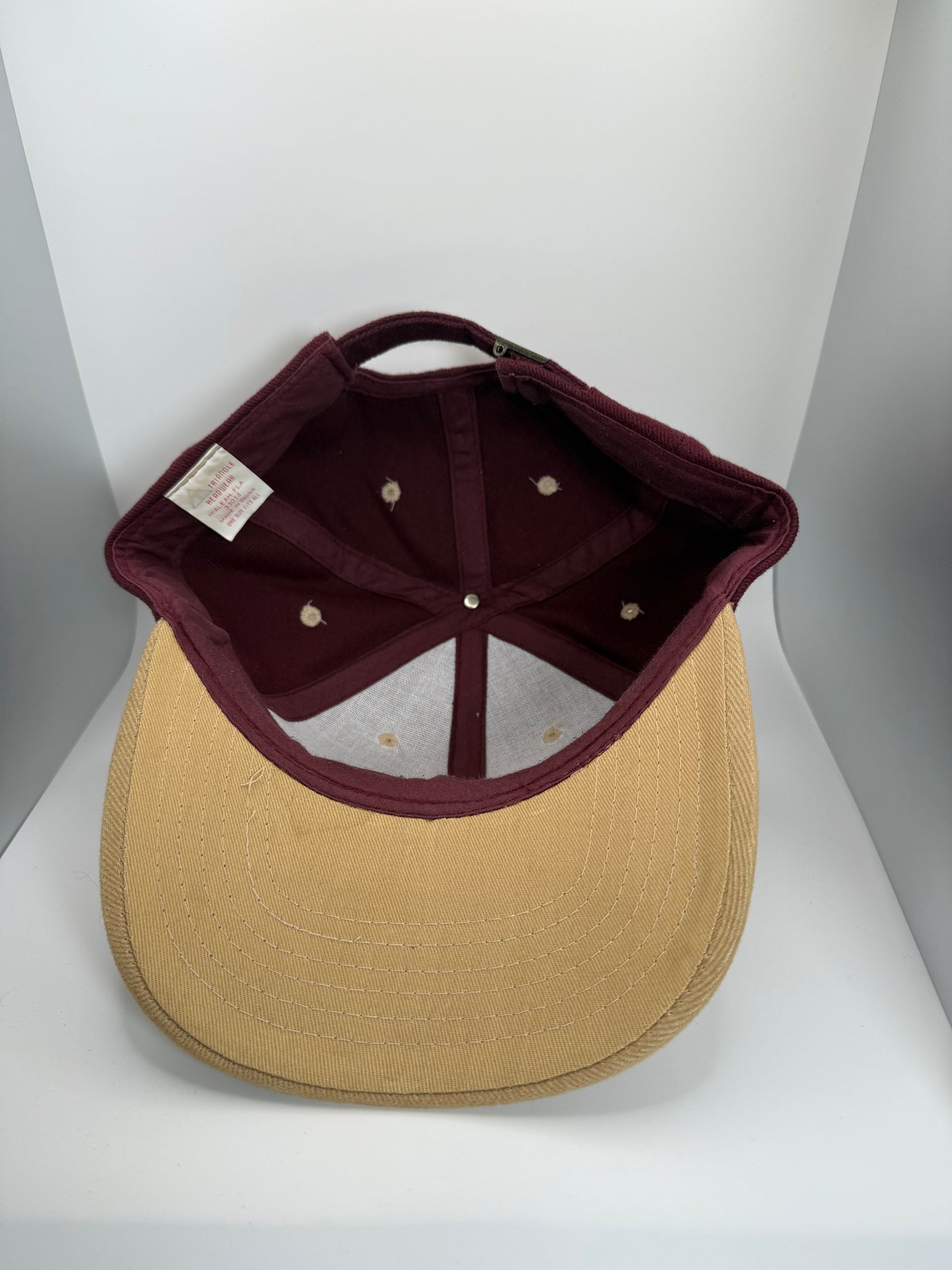 Vintage Trout Lodge Buckle Hat