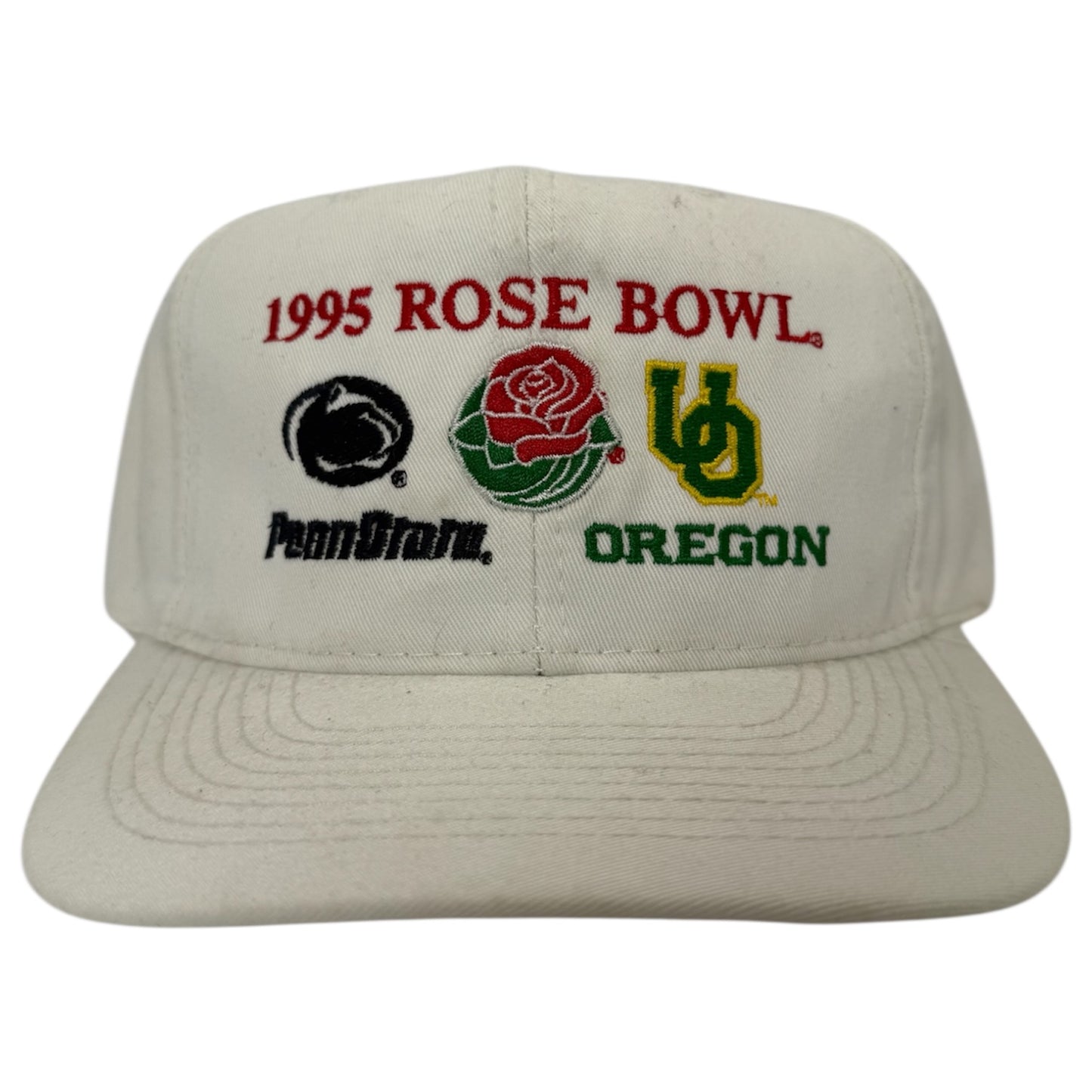 Vintage 1995 Rose Bowl Penn State vs Oregon Snapback
