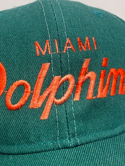 Vintage Miami Dolphins Sports Specialities Script Snapback