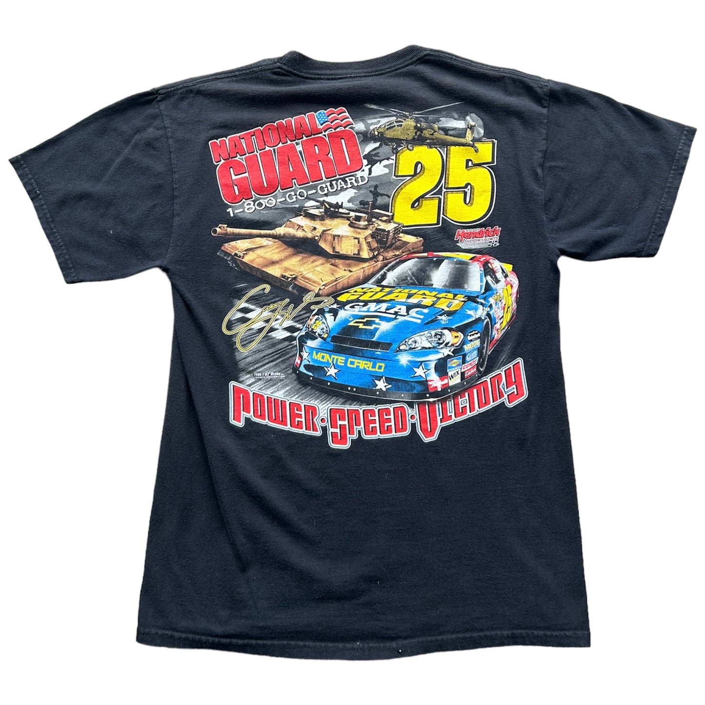 Vintage National Guard NASCAR Tee