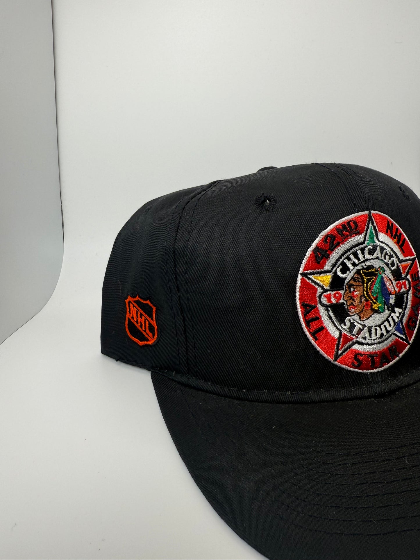 Vintage Chicago Blackhawks 42nd NHL All Star Game Sports Specialties Snapback