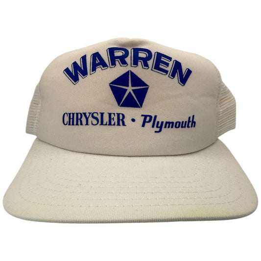 Vintage Warren Chrysler Snapback