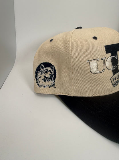Vintage UConn Huskies Snapback