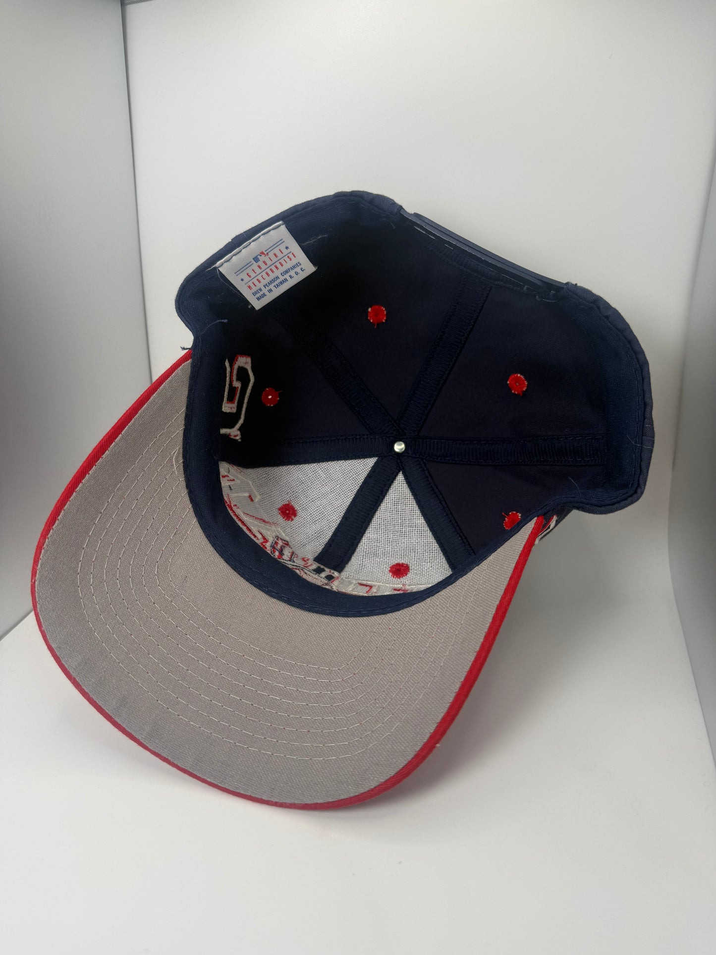 Vintage Cleveland Indians Drew Pearson Wrap Snapback