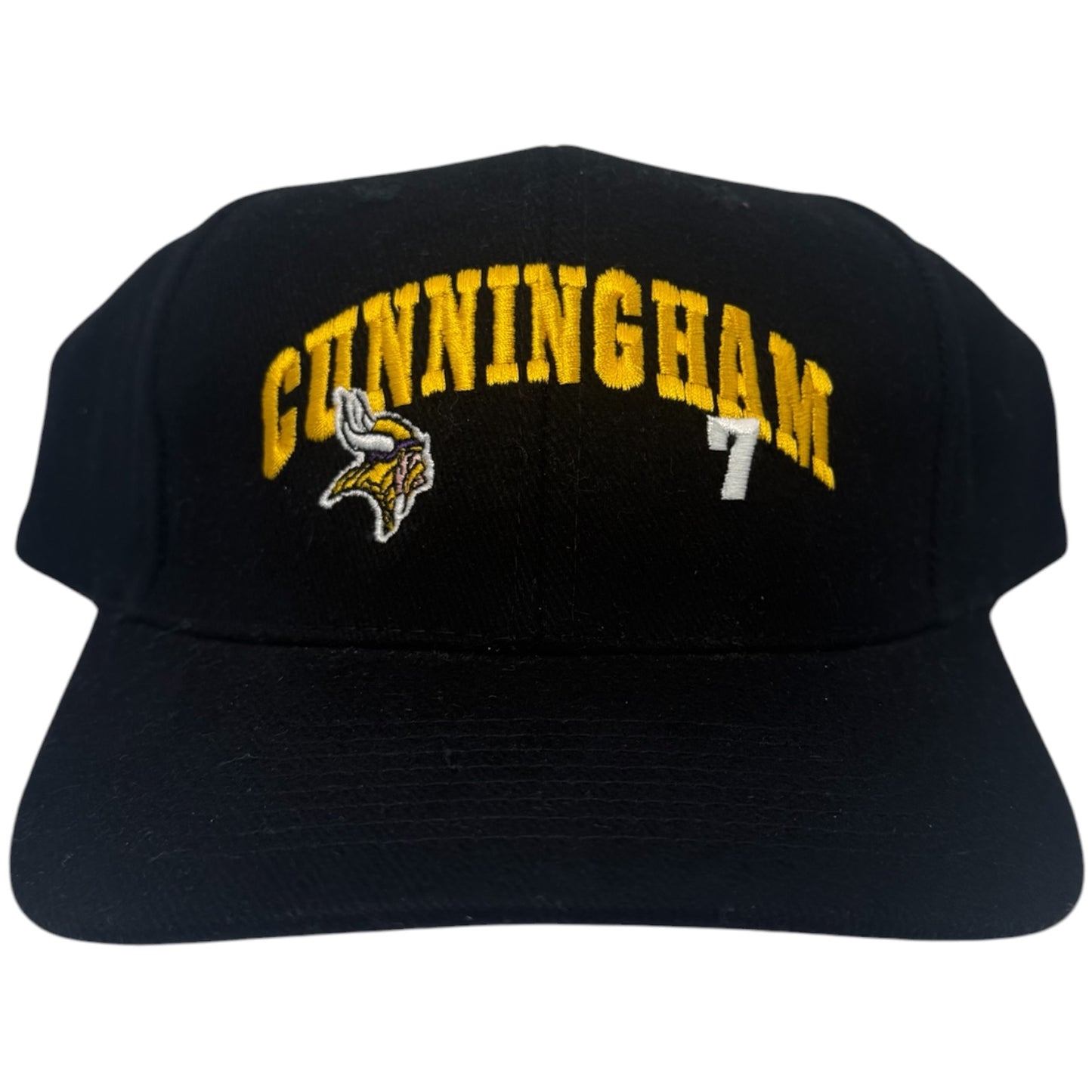 Vintage Minnesota Vikings Randall Cunningham 7 Snapback NWT