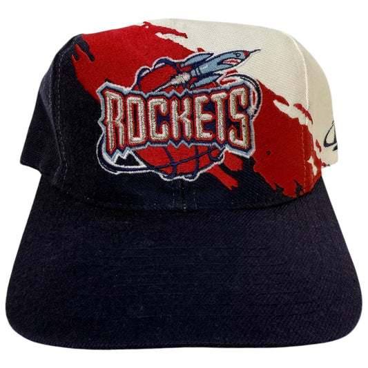 Vintage Houston Rockets Logo Athletic Splash Snapback