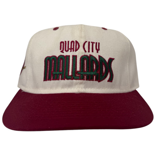 Vintage Quad City Mallards Snapback