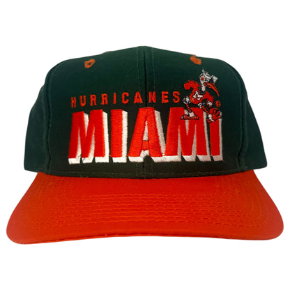 Vintage Miami Hurricanes Snapback NWT