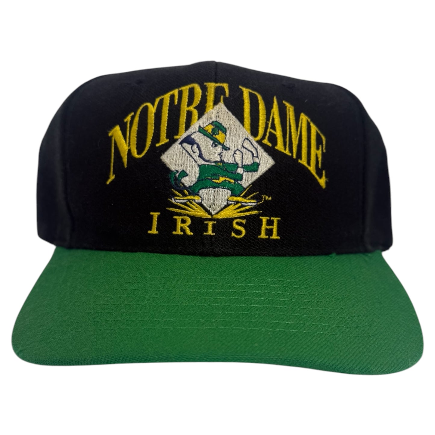 Vintage Notre Dame Irish Diamond Signature Snapback