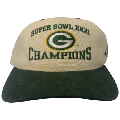 Vintage Green Bay Packers Super Bowl XXXI Champions Snapback