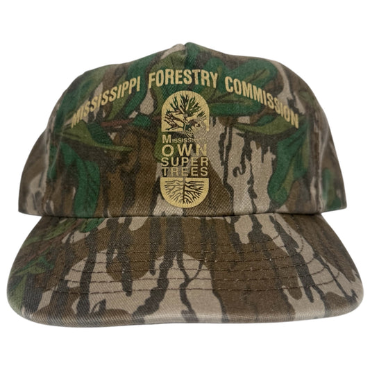 Vintage Mississippi Forestry Commission Camo Snapback