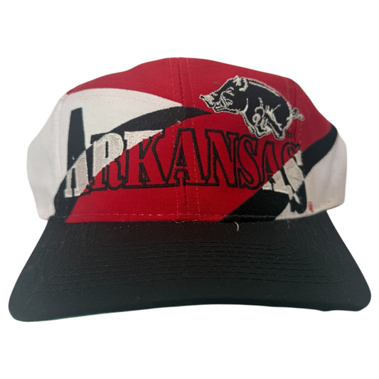 Vintage Arkansas Razorbacks Logo 7 Zig Zag Snapback