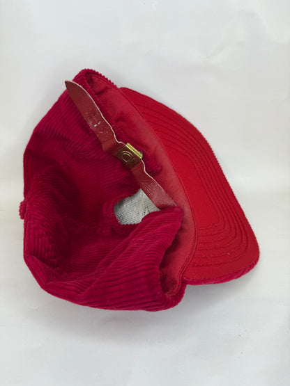 Vintage Cheers Boston Bull Finch Pub Corduroy Buckle Hat