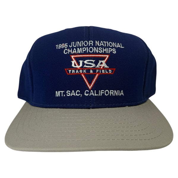 Vintage 1995 USA Track & Field Snapback
