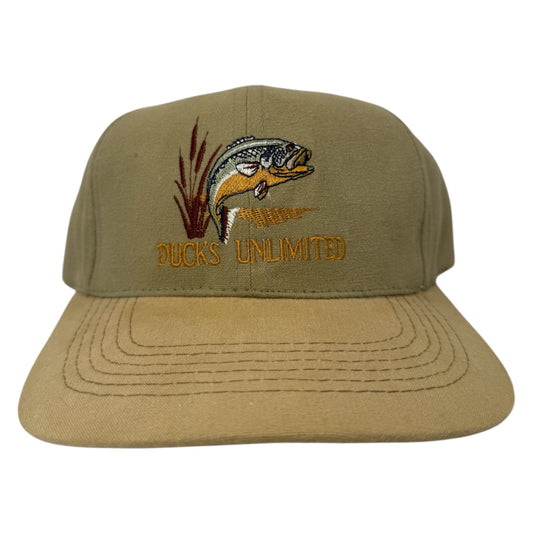 Vintage Ducks Unlimited Bass Snapback