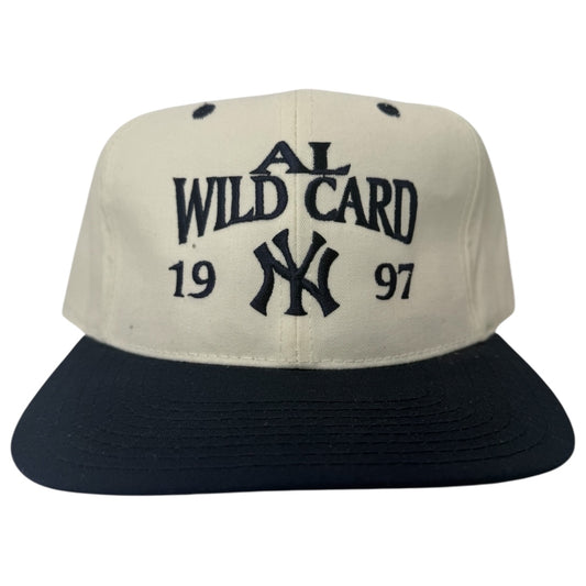 Vintage New York Yankees 1997 AL Wild Card Snapback