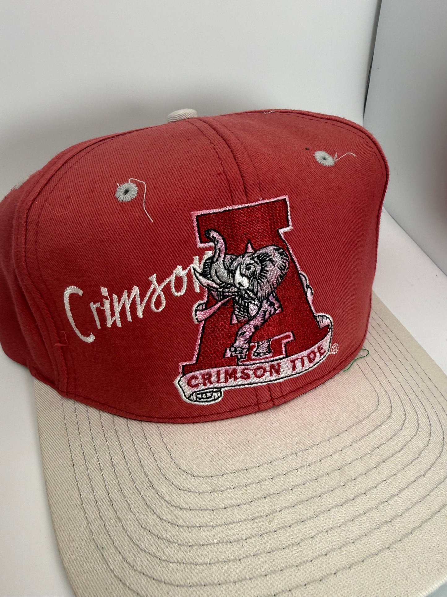Vintage Alabama Crimson Tide Snapback Sun Faded