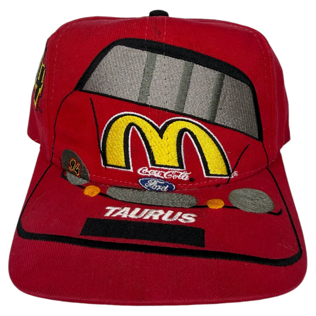 Vintage Bill Elliot McDonalds NASCAR Snapback