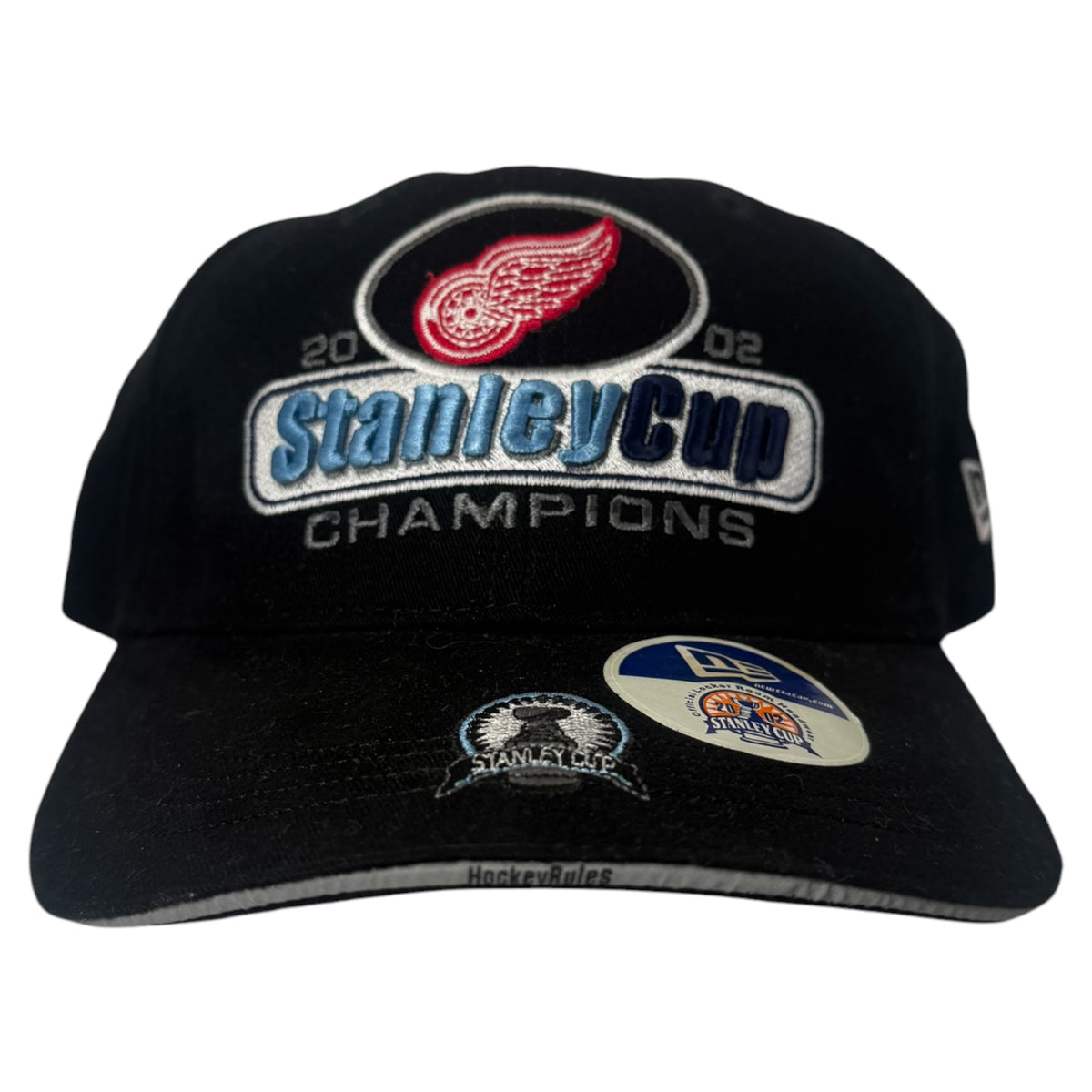 Vintage Detroit Red Wings 2002 Stanley Cup Champions New Era Snapback