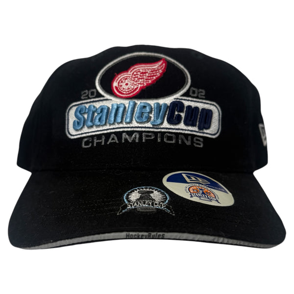 Vintage Detroit Red Wings 2002 Stanley Cup Champions New Era Snapback