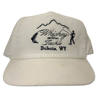 Vintage Whiskey Mountain Tackle Dubois, Wyoming Buckle Hat