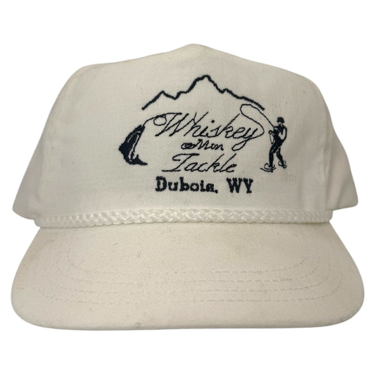 Vintage Whiskey Mountain Tackle Dubois, Wyoming Buckle Hat