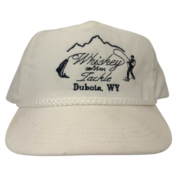 Vintage Whiskey Mountain Tackle Dubois, Wyoming Buckle Hat