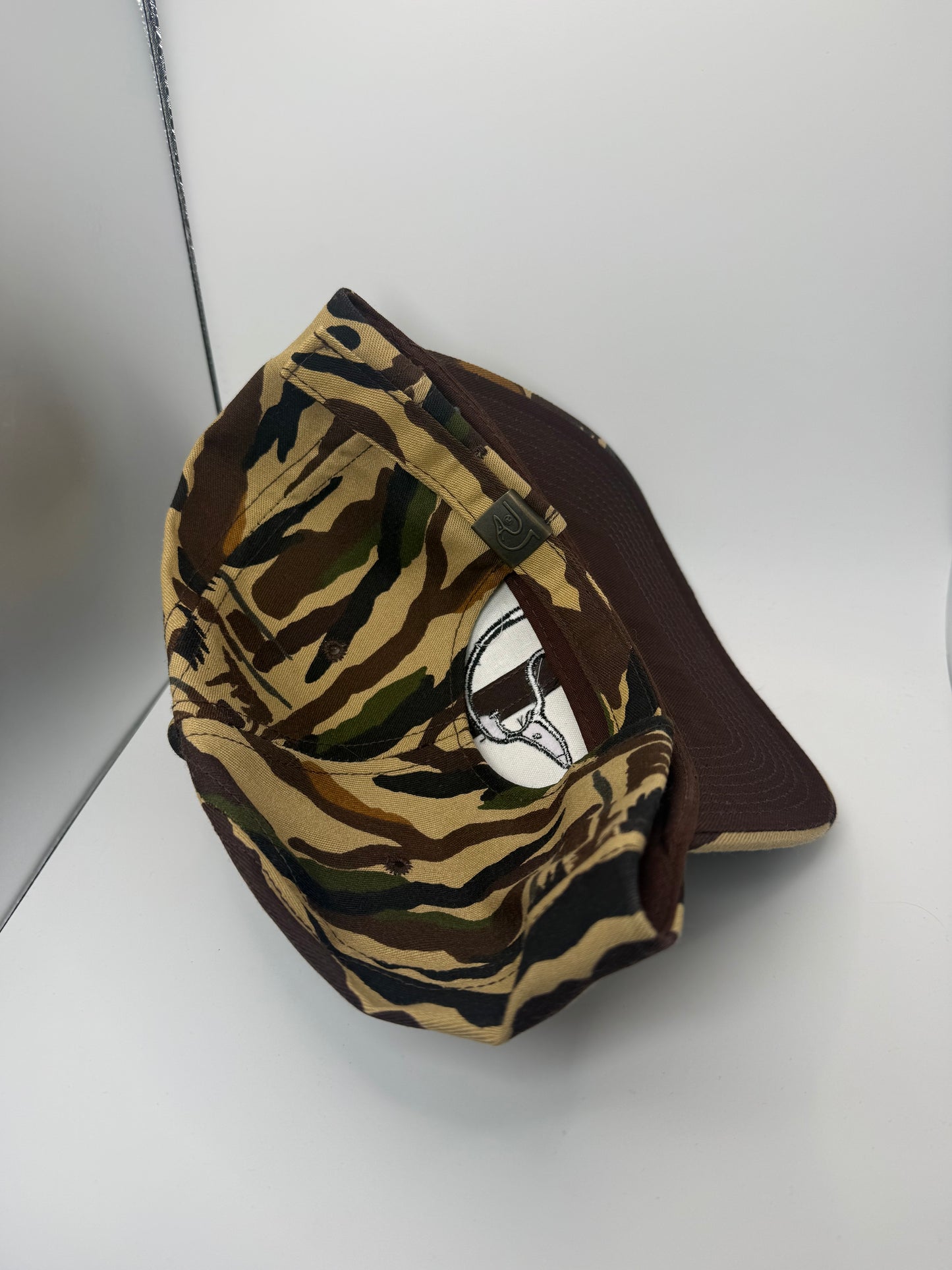 Vintage Ducks Unlimited Camo Buckle Hat