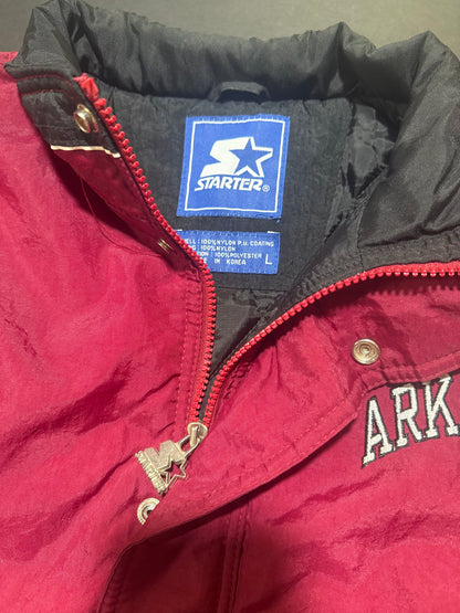 Vintage Arkansas Razorbacks Starter Jacket