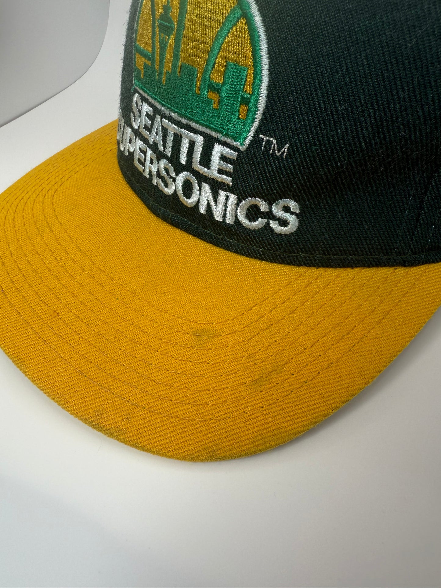 Vintage Seattle Supersonics Sports Specialties Side Wave
