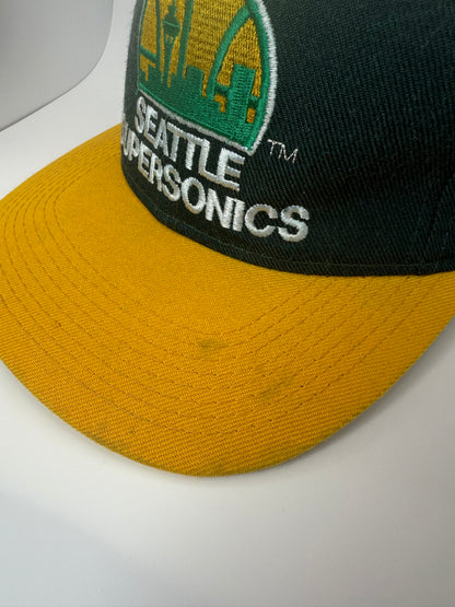 Vintage Seattle Supersonics Sports Specialties Side Wave