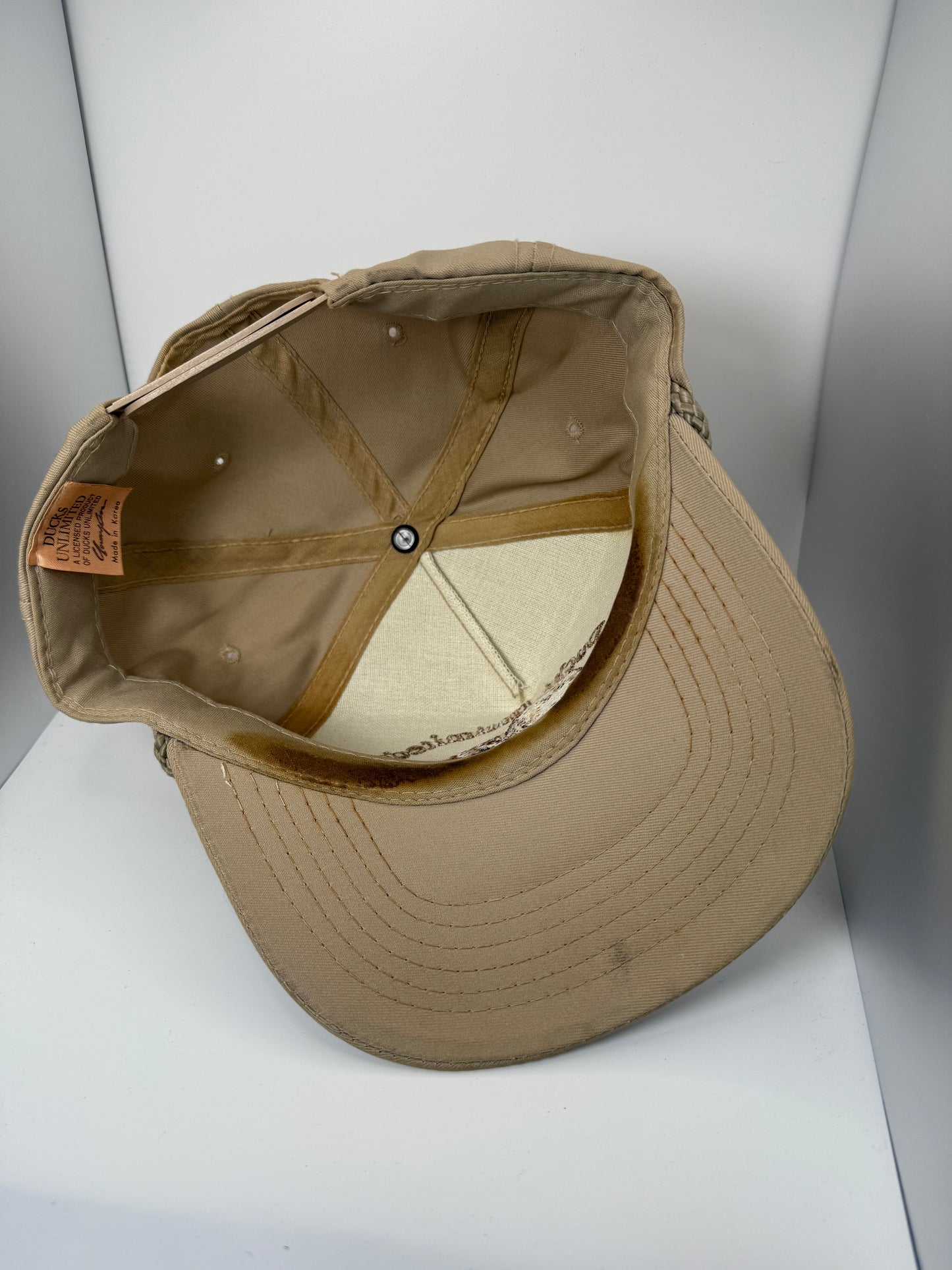 Vintage Ducks Unlimited Rope Snapback