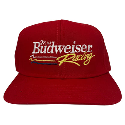 Vintage Team Budweiser Racing Snapback